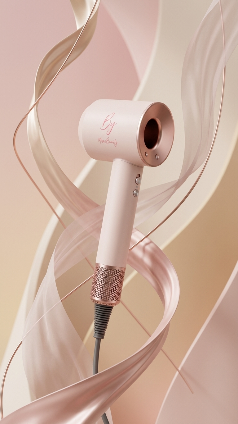 Professional Hair Dryer + Leather Case